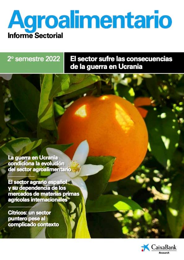 Portada Informe Sectorial Agroalimentario 2o semestre 2022